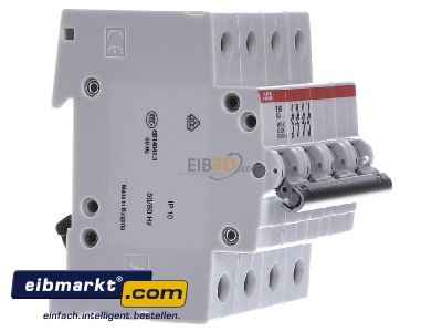 View on the left ABB Stotz S&J E204/63G Switch for distribution board 63A 
