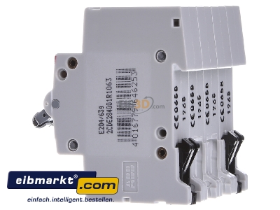 View on the right ABB Stotz S&J E204/63G Switch for distribution board 63A 
