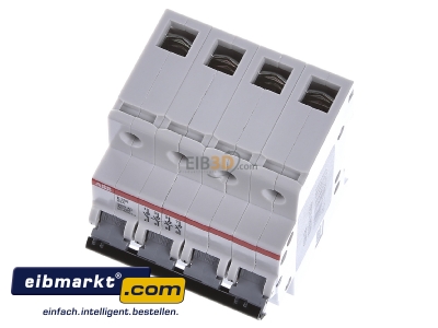 View up front ABB Stotz S&J E204/63G Switch for distribution board 63A 
