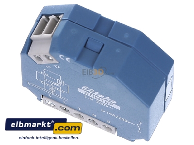 View up front Eltako ETR61NP-230V+FK Isolator relay venetian blind 10A
