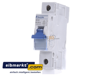 Front view Doepke DLS 6H B10-1 6 kA Miniature circuit breaker 1-p B10A
