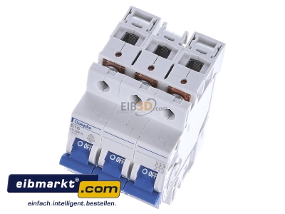 View up front Doepke DLS 6H B16-3 6 kA Miniature circuit breaker 3-p B16A - 
