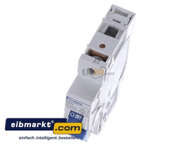 View up front Doepke DLS 6H B20-1 6 kA Miniature circuit breaker 1-p B20A
