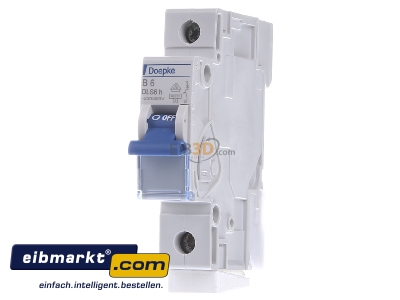 Front view Doepke 09914019 Miniature circuit breaker 1-p B6A
