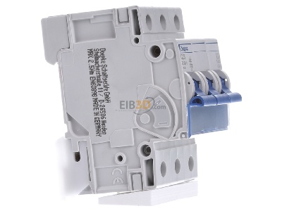 View on the left Doepke DLS 6H C25-3 6 kA Miniature circuit breaker 3-p C25A 
