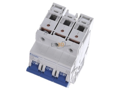 View up front Doepke DLS 6H C25-3 6 kA Miniature circuit breaker 3-p C25A 
