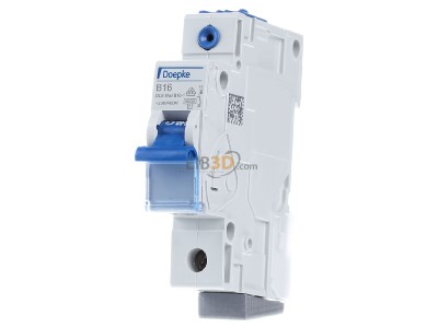 Front view Doepke DLS 6HSL B16-1 6 kA Miniature circuit breaker 1-p B16A 
