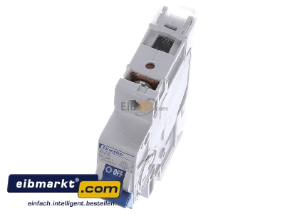View up front Doepke DLS 6I B25-1 10 kA Miniature circuit breaker 1-p B25A
