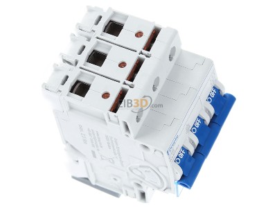 View top left Doepke DLS 6I C16-3 10 kA Miniature circuit breaker 3-p C16A 
