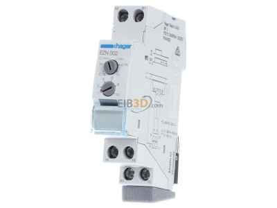 Front view Hager EZN002 Time relay 230VAC 
