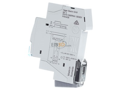 View on the right Hager EZN002 Time relay 230VAC 
