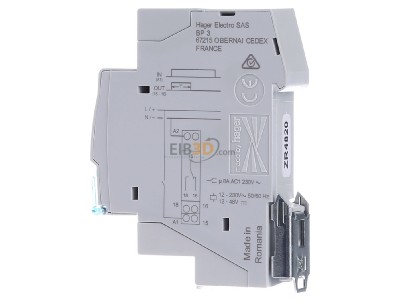 View on the right Hager EZN003 Time relay 230VAC 
