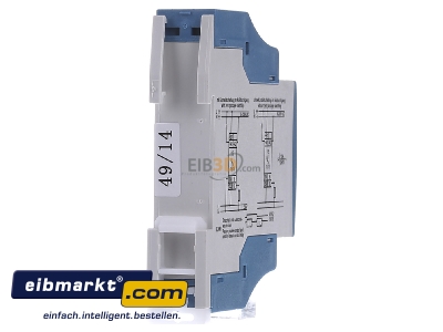 Back view Eltako EAW12DX-UC Time relay 8...230VAC/DC
