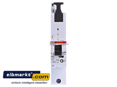 Frontansicht ABB Stotz S&J S751-E25L1 HLS-Schalter 