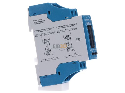 View on the left Eltako BZR12DDX-UC Hour counter 230V AC/DC 
