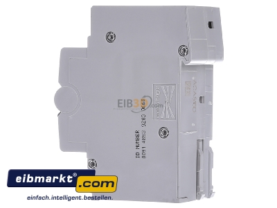 View on the right Hager ACA516D Earth leakage circuit breaker B16/0,01A - 
