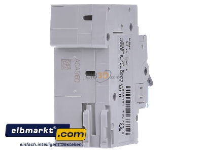 Back view Hager ACA516D Earth leakage circuit breaker B16/0,01A - 
