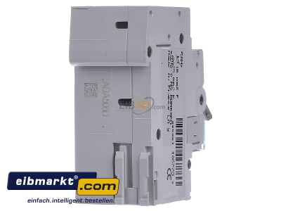 Back view Hager ADA506D Earth leakage circuit breaker B6/0,03A
