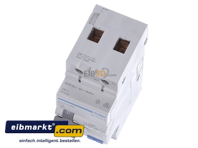 View up front Hager ADA513D Earth leakage circuit breaker B13/0,03A
