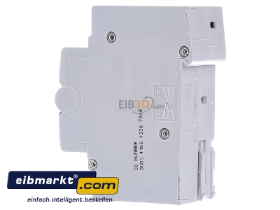 View on the right Hager ADA516D Earth leakage circuit breaker B16/0,03A 
