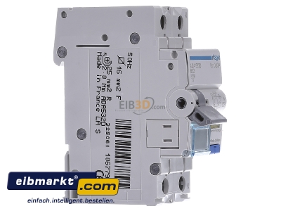 View on the left Hager ADA532D Earth leakage circuit breaker B32/0,03A - 
