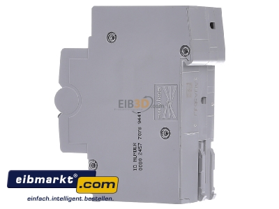 View on the right Hager ADA563D Earth leakage circuit breaker C13/0,03A
