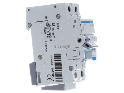 View on the left Hager ADA582D Earth leakage circuit breaker C32/0,03A 
