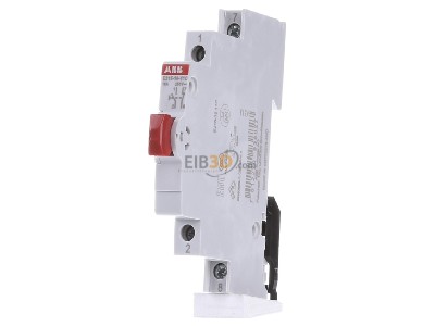 Front view ABB E215-16-11C Push button for distribution board 
