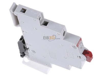 View top left ABB E215-16-11C Push button for distribution board 
