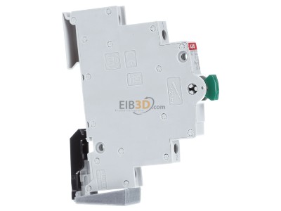 View on the left ABB E215-16-11D Push button for distribution board 
