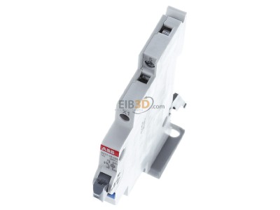 Ansicht oben vorne ABB E217-16-10G Leuchttaster blau 