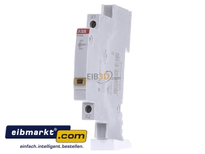 Front view ABB Stotz S&J E219-E Indicator light for distribution board 
