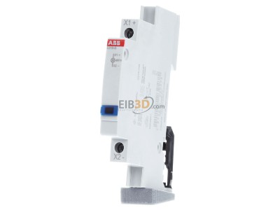 Frontansicht ABB E219-G48 Leuchtmelder blau 