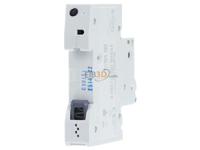 Ansicht hinten Siemens 5SL6101-7 LS-Schalter C1A 1pol 6kA 