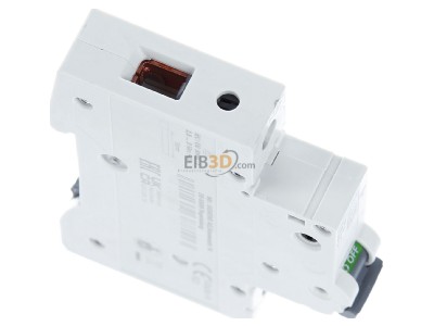 Ansicht oben links Siemens 5SL6101-7 LS-Schalter C1A 1pol 6kA 