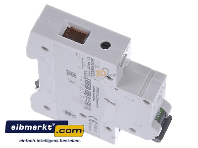 Ansicht oben links Siemens Indus.Sector 5SL61067 LS-Schalter C6A, 1pol 5SL6106-7