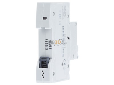 Ansicht hinten Siemens 5SL6110-7 LS-Schalter C10A 1pol 6kA 