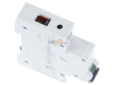 Ansicht oben links Siemens 5SL6110-7 LS-Schalter C10A 1pol 6kA 