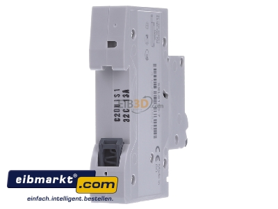 Ansicht hinten Siemens Indus.Sector 5SL6120-7 LS-Schalter C20A, 1pol 