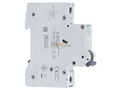 Ansicht links Siemens 5SL6110-6 LS-Schalter B10A 1pol 6kA 