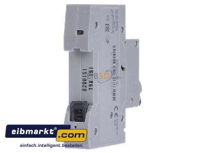 Ansicht hinten Siemens Indus.Sector 5SL6120-6 LS-Schalter B20A, 1pol 
