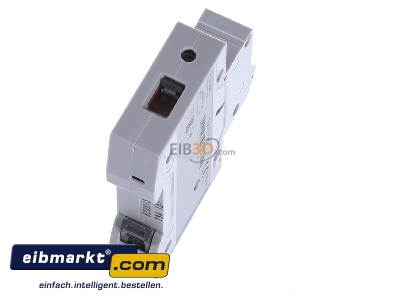 Ansicht oben hinten Siemens Indus.Sector 5SL6120-6 LS-Schalter B20A, 1pol 
