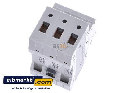 Top rear view Siemens Indus.Sector 5SL6316-6 Miniature circuit breaker 3-p B16A
