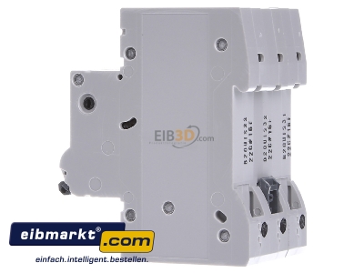 Ansicht rechts Siemens Indus.Sector 5SL63206 LS-Schalter B20A, 3pol 5SL6320-6