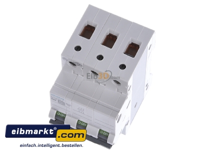 Ansicht oben vorne Siemens Indus.Sector 5SL63206 LS-Schalter B20A, 3pol 5SL6320-6