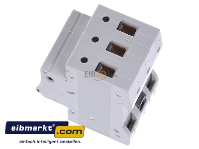 Ansicht oben rechts Siemens Indus.Sector 5SL63206 LS-Schalter B20A, 3pol 5SL6320-6