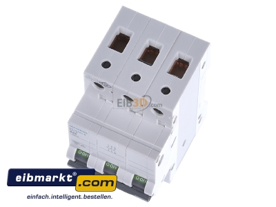 Ansicht oben vorne Siemens Indus.Sector 5SL6325-6 LS-Schalter B25A, 3pol 