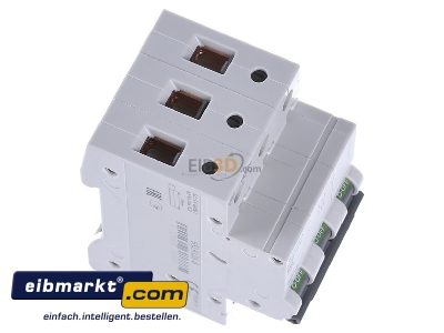 Ansicht oben links Siemens Indus.Sector 5SL6325-6 LS-Schalter B25A, 3pol 