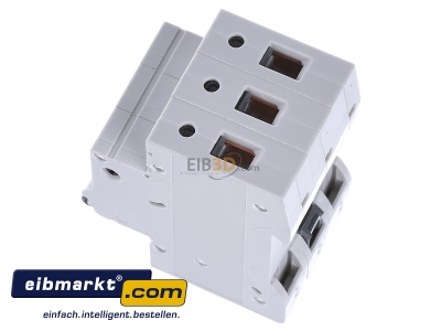 Ansicht oben rechts Siemens Indus.Sector 5SL6325-6 LS-Schalter B25A, 3pol 