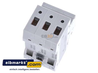 Ansicht oben hinten Siemens Indus.Sector 5SL6325-6 LS-Schalter B25A, 3pol 